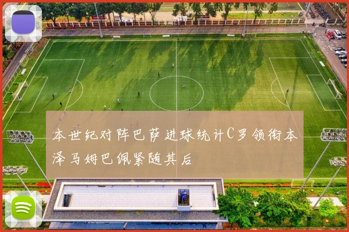 本世纪对阵巴萨进球统计C罗领衔本泽马姆巴佩紧随其后